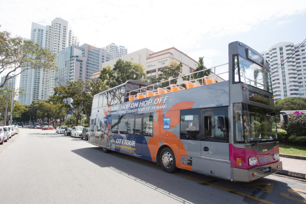 Take the Penang Hop-on Hop-off bus to Penang Rendezvous 2018